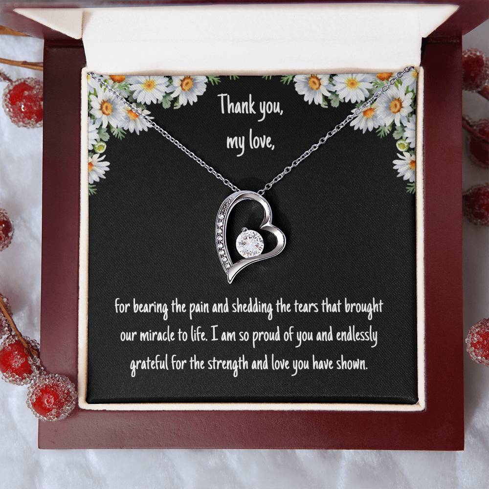 MIRACLE OF LIFE - Push Present - Everlasting Love Necklace