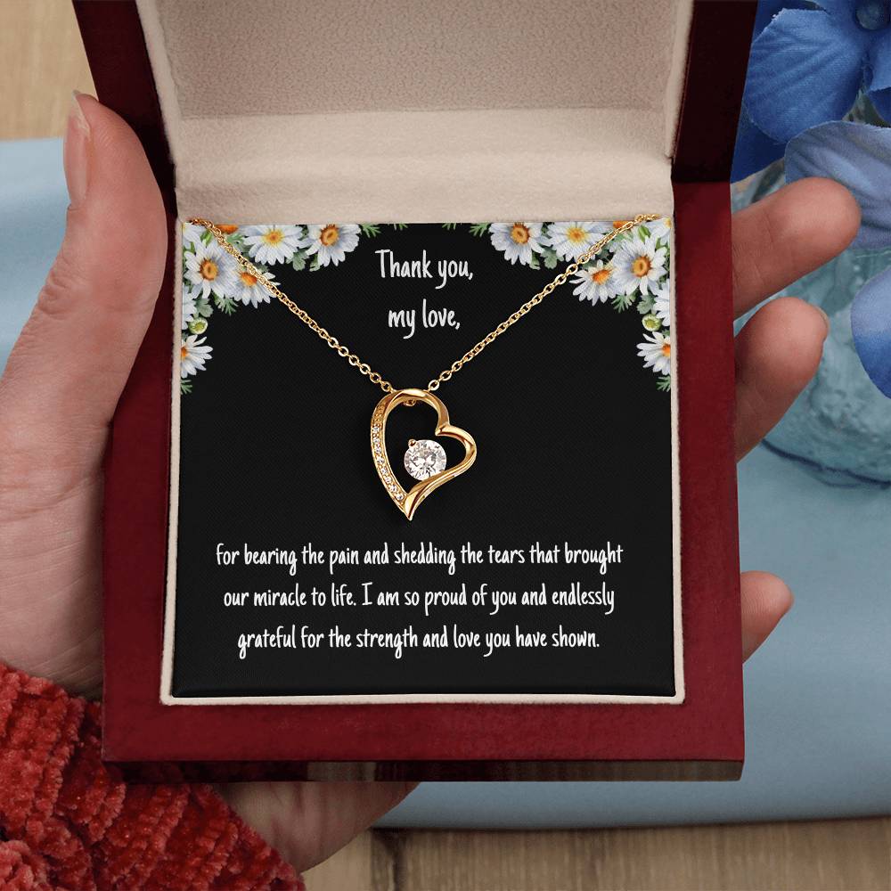 MIRACLE OF LIFE - Push Present - Everlasting Love Necklace