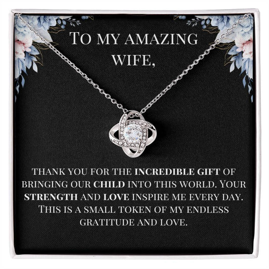 INCREDIBLE GIFT - Push Present - Endless Bond Necklace