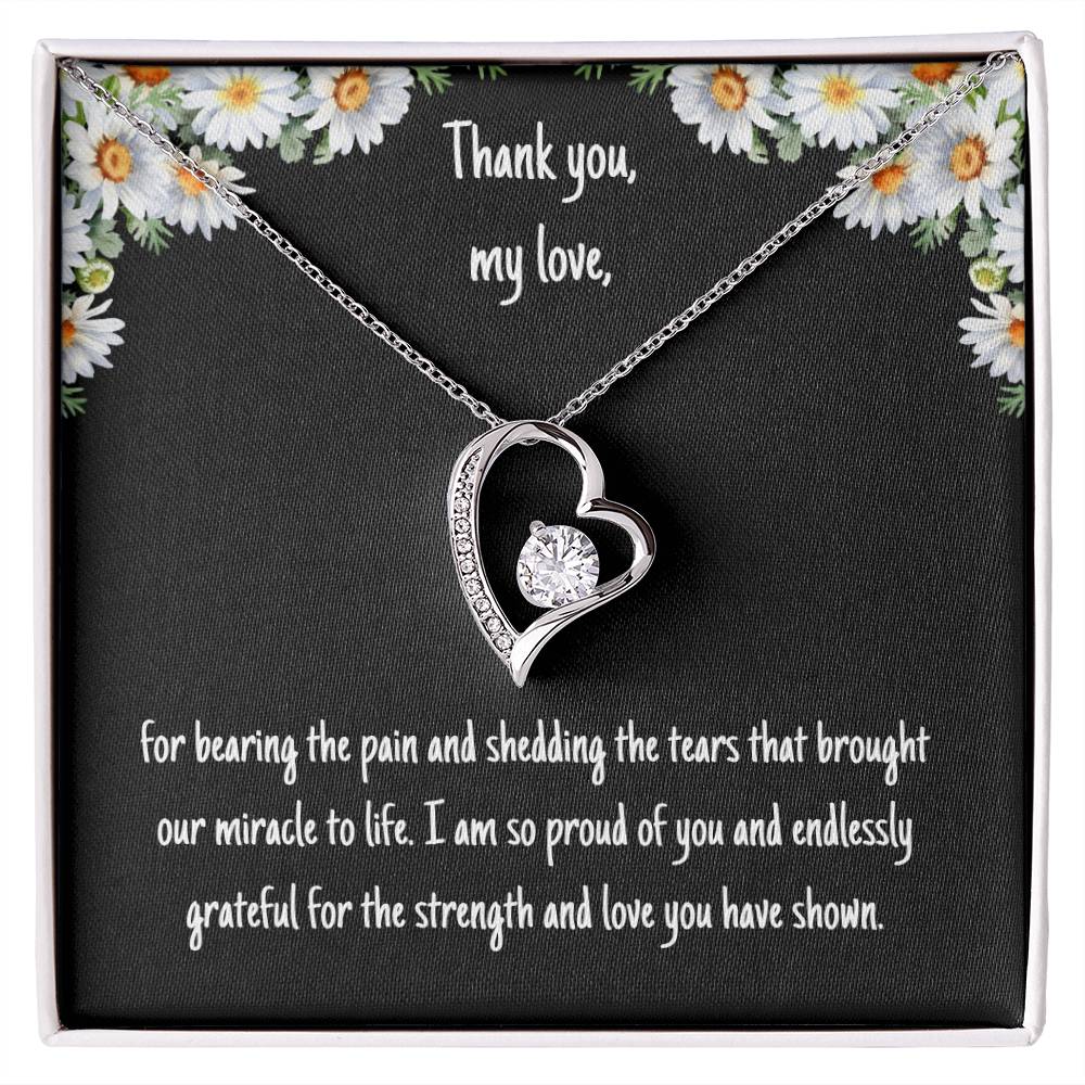 MIRACLE OF LIFE - Push Present - Everlasting Love Necklace