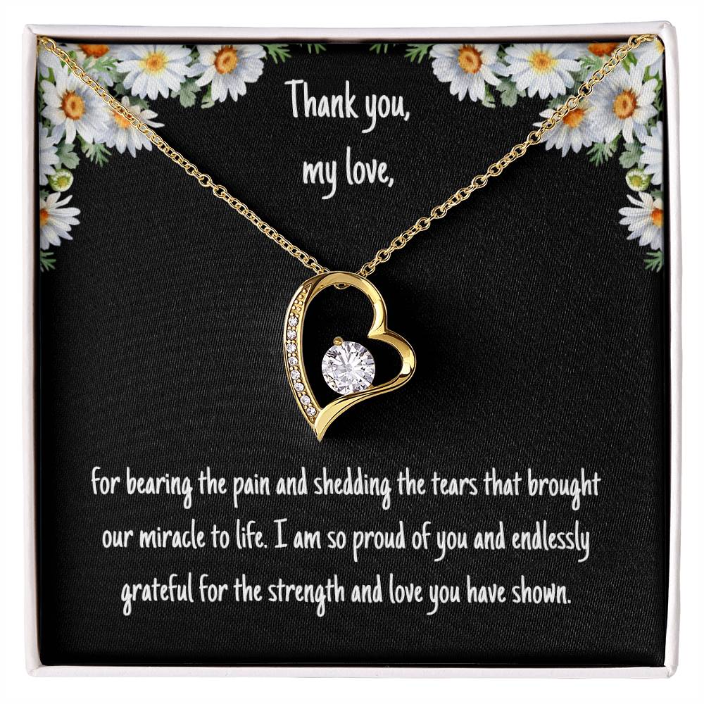 MIRACLE OF LIFE - Push Present - Everlasting Love Necklace