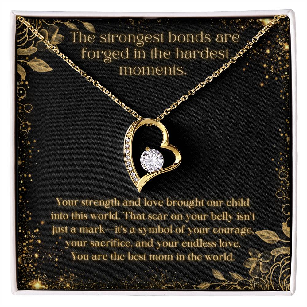 C-section - Push Present - Everlasting Love Necklace